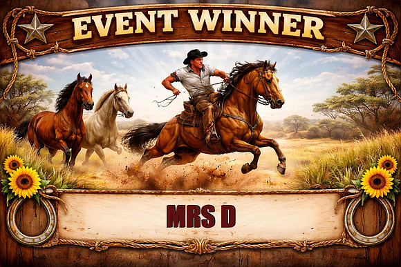 Event Winner Mrs D