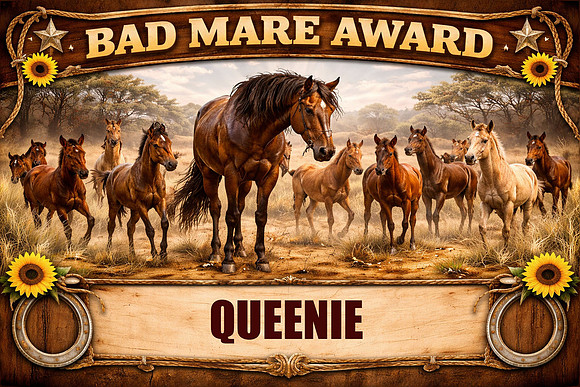 Bad mare Queenie